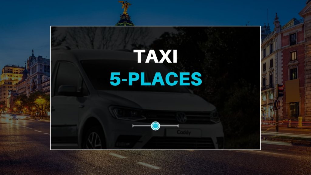 Taxi 5 places Madrid